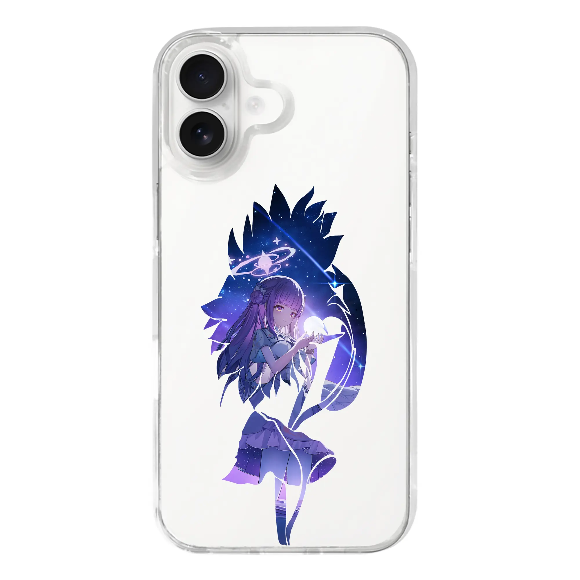 ブルーアーカイブ グッズ 聖園ミカ - iPhone 17シリーズ 透明スマホケース – 薄型・耐衝撃・精密フィット保護カバー